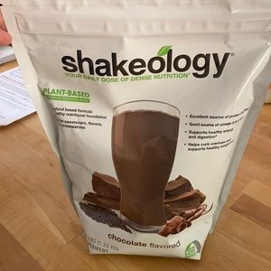 New back vegan chocolate shake